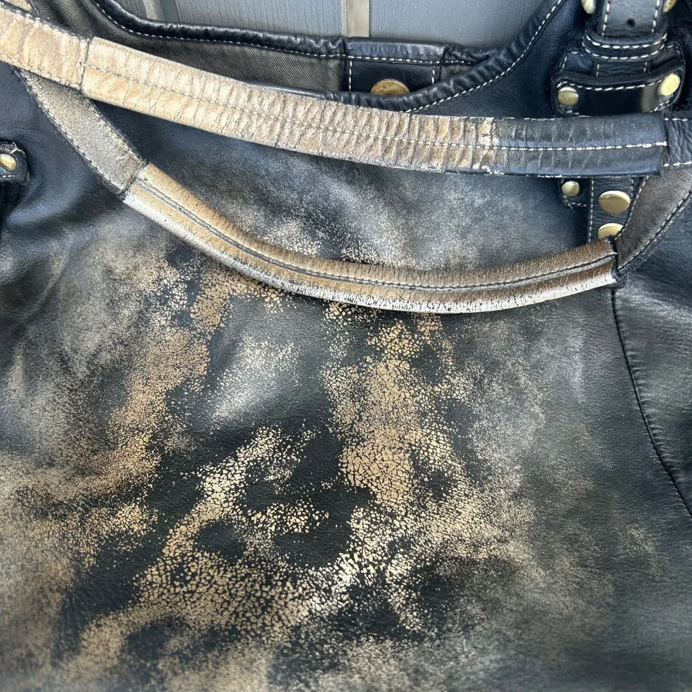 Lusher Soft & Slouchy Hobo - Black Raw Onyx - Sold Out - Picture 8 of 10